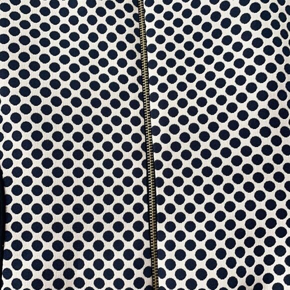 Tahari Black & Tan Polka Dot Dress - Picture 8 of 9